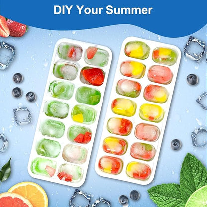 Ice Cube Tray, Ice Cube Trays for Freezer 5 Pack