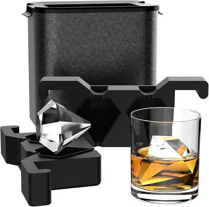 Clear Diamond Ice Cube Tray: Crystal Clear Ice Maker