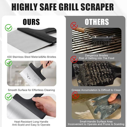 Grill Scraper, Griddle Scraper, Food Scraper