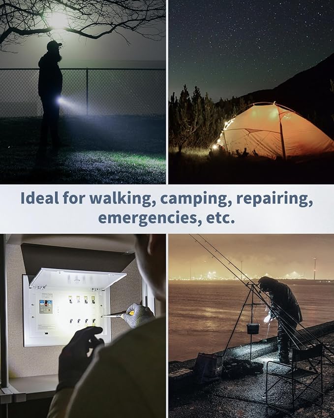 Uniclife 20 Pack LED Keychain Flashlight Mini LED Keychain Light 12 Lumen Portable Ultra Bright Battery Powered Key Ring Torch for Outdoor Camping Hiking and Emergency Lighting, Black