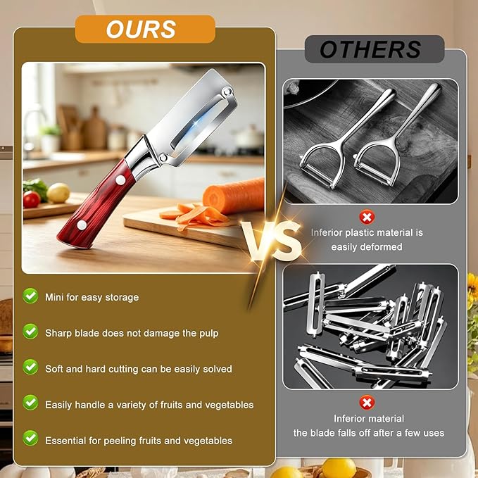 2-piece Multi-Functional vegetable peeler set, 2026 New kitchen peeler