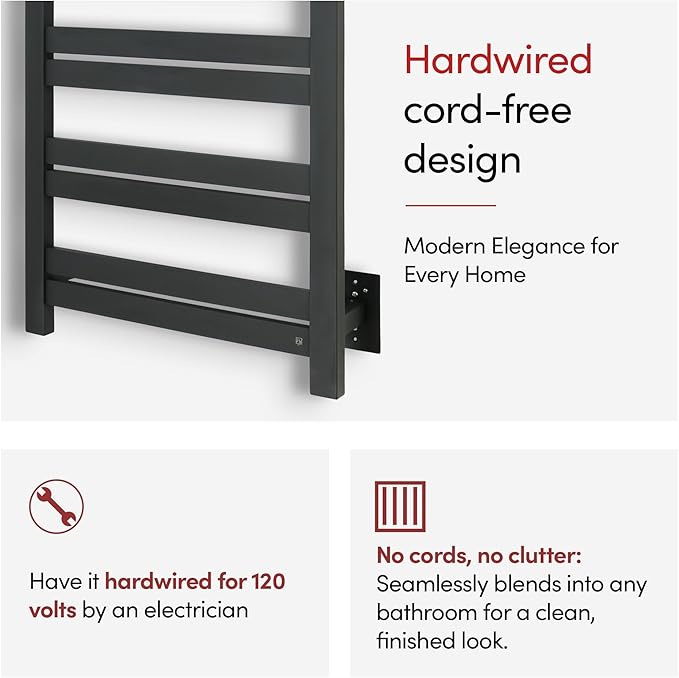 WarmlyYours Heated Towel Warmer