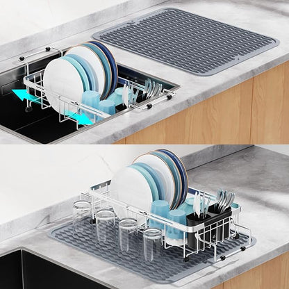 GSlife Small Sink Dish Drying Rack