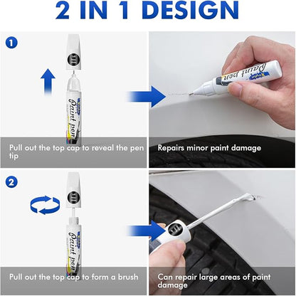 799 Diamond White Touch Up Paint Compatible with Mercedes Benz, DIY Car Paint Scratch Repair, Quick & Easy Fix Automotive Scratch Repair for C/E/S/G/CLA/CLE/GLA/GLB/GLC/GLE/GLS/EQB/EQE