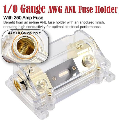 1/0 Gauge Wire Copper Clad Aluminum CCA Primary Automotive Wire, Battery Cable