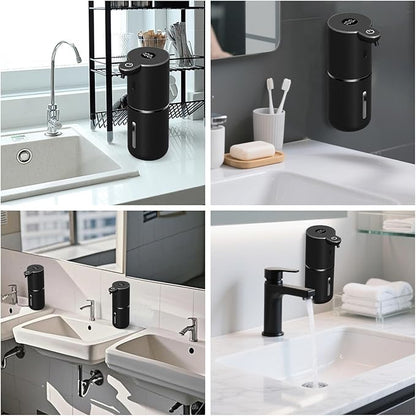 OHIFAST Automatic Foaming Soap Dispenser Touchless, USB Rechargeable Smart Hand