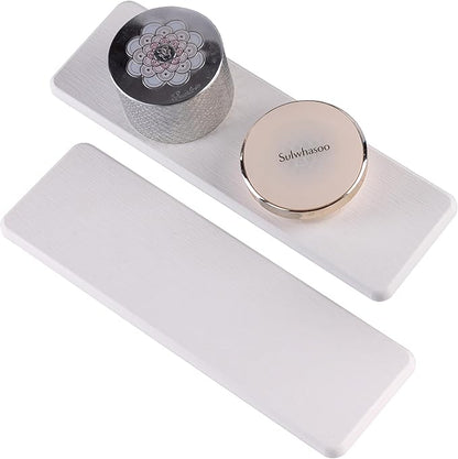 NiuYichee 2 Pcs Water Absorbing Stone Trays, Kitchen/Bathroom Sink Soap Dish