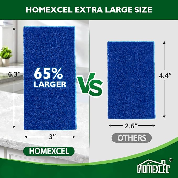 HOMEXCEL Extra Large Dish Sponge