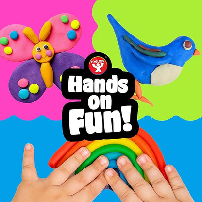 Hygloss Play Modeling Dough for Kids – Safe & Non-Toxic Sensory Dough for Arts and Crafts – 1 lb Tub – Play Clay for Toddler Activities, Preschool Classroom Must-Haves – Green Color, Unscented