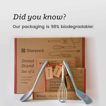 StarPack 'Scrape & Stir' Silicone Spatula Set
