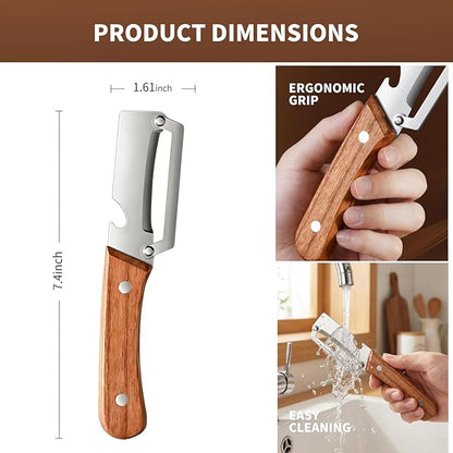 3 Pack 2 in 1 Multi-Functional Vegetable Peeler