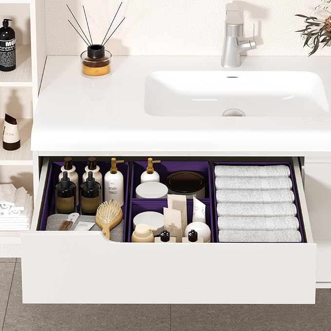 DIMJ Drawer Organizer Clothes 18 Pack