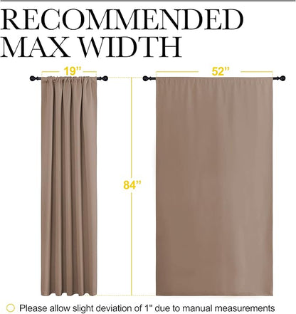 NICETOWN Room Darkening Curtains