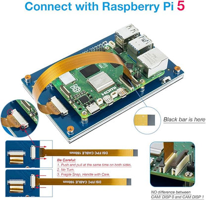 Hosyond 5 Inch Touchscreen IPS MIPI DSI Display Compatible
