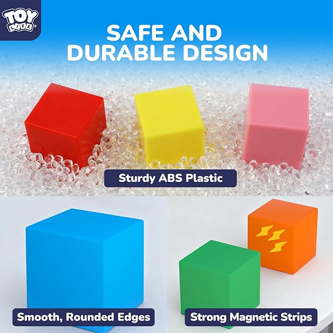 80PCS Magnetic Blocks, Magnetic Building Blocks