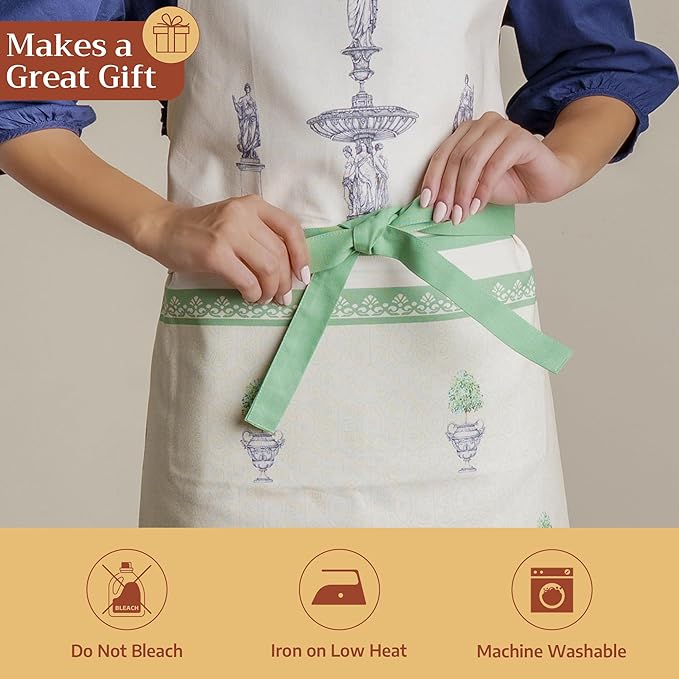 Maison d' Hermine 100% Cotton Apron