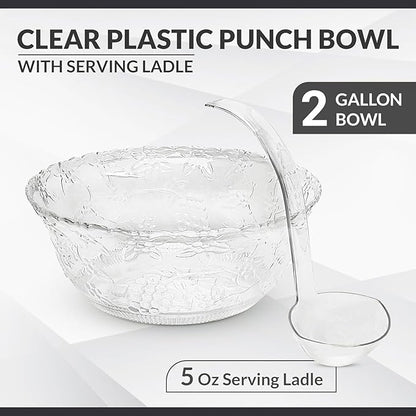 S.G Premium Quality Plastic Punch Bowl