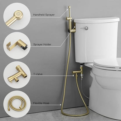 Handheld Bidet Sprayer for Toilet, Handheld Sprayer Attachment for Toilet