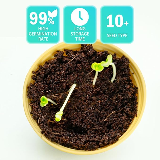 Kids Plant Growing Kit - Kids Greenhouse & Flower Growing Kit with Hydroponic Growing System, Thermometer,Wind Vane & Tools, Educational STEM Plant Growing Set