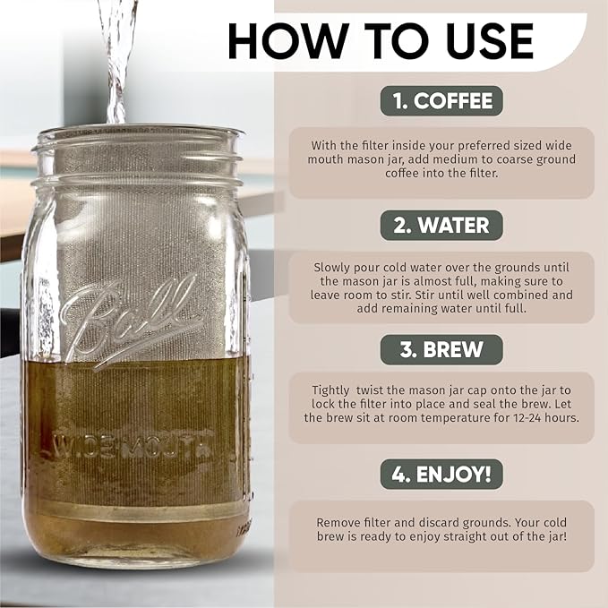 Altura The TUBE Cold Brew Coffee Maker and Tea Infuser