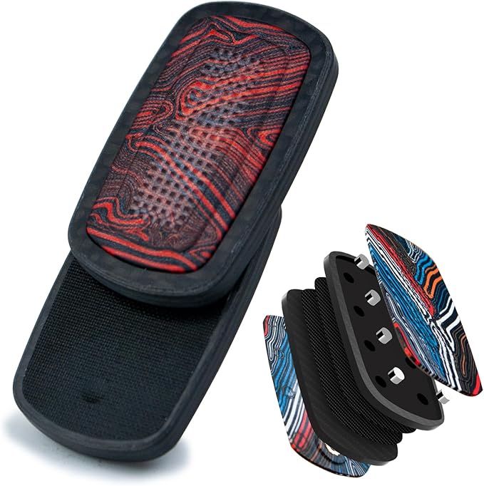 DjuiinoStar Silent Fidget Slider, CNC Machined Free-Floating Push Slider