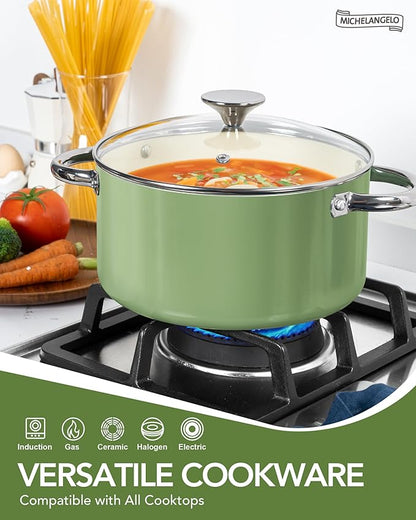 MICHELANGELO Pots and Pans Set Non Stick
