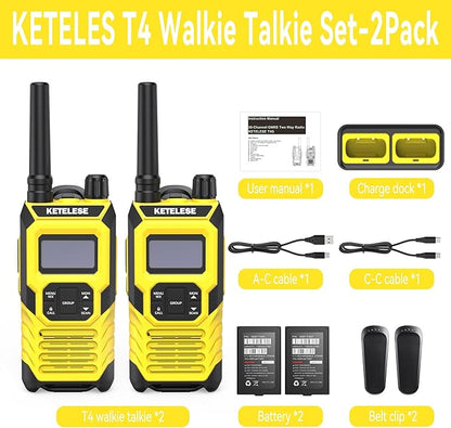 KETELESE T4 FRS Walkie Talkies Earpiece