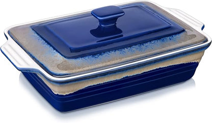 LOVECASA 4.5 Quart Ceramic Casserole Dish