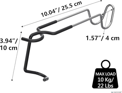 NACETURE Lantern Stand Hook Camping Light Pole – Heavy Duty Camping Lantern Stand Tent Camping Accessories, Tent Pole Hook Lantern Holder Hanger Clips for Camping Light Hooks, Grill, Hiking
