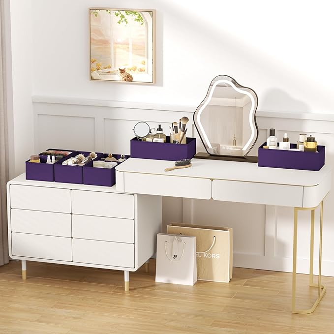 DIMJ Drawer Organizer Clothes Storage