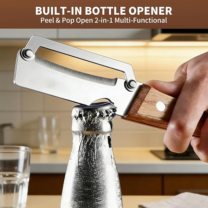 3 Pack 2 in 1 Multi-Functional Vegetable Peeler
