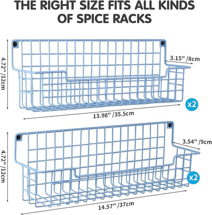 Spice Rack Wall Mount, Wall Spice Organizer