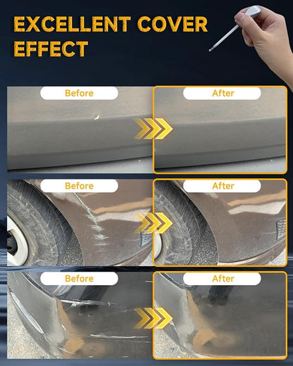 Touch Up Paint Pen Exact Color Match Car Chip and Scratch Repair (for Honda, Lunar Silver Metallic(NH-830M))