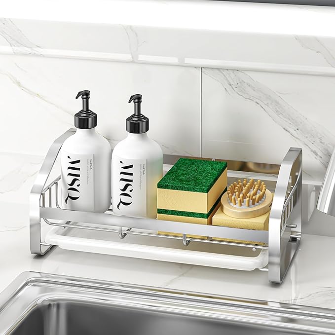 BSKSSK Sink Caddy, Sponge Holder