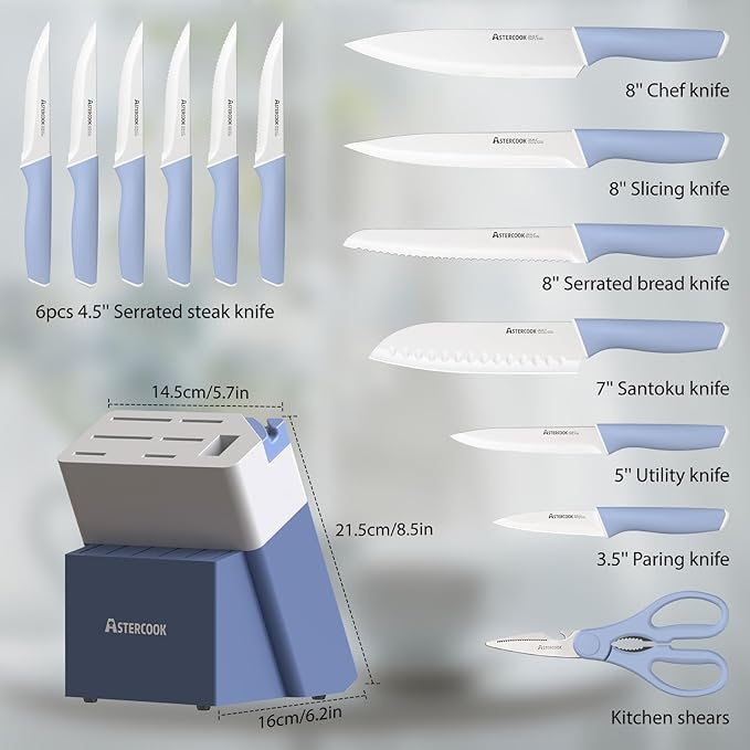 Astercook Kitchen Knife Set