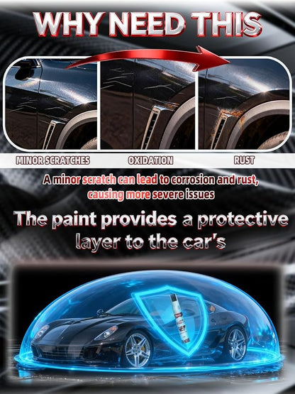 Redeye(PR6/ZR6) Car Touch Up Paint for Dodge, Color Accurate Two-In-One Car Paint Scratch Repair Pen, Professional Scratch Remover for Vehicles Chips and Nicks Scuff