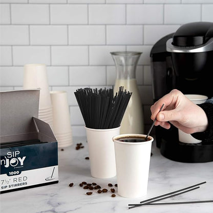Crystalware, Plastic Stir Straw, Sip Stirrer,
