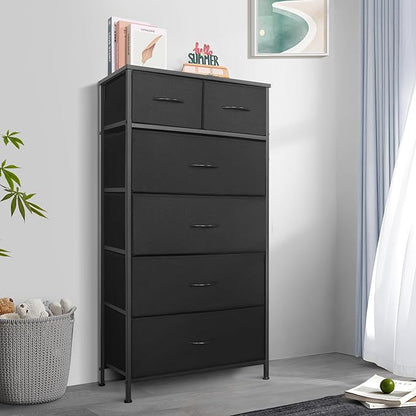 Mifuro Tall Dresser for Bedroom, Vertical Storage Organizer Tower