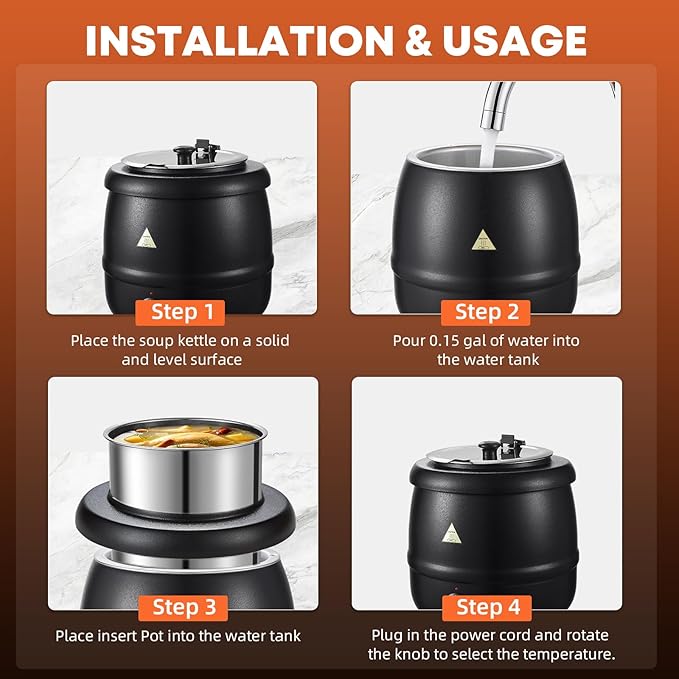 Commercial Soup Warmers Soup Kettle