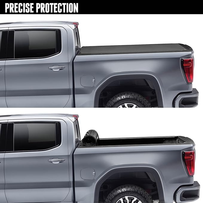RealTruck BAK Revolver X4s Hard Rolling Truck Bed Tonneau Cover | 80409 | Fits 2007-2021 Toyota Tundra w/o OE Track System 5' 7" Bed (66.7")