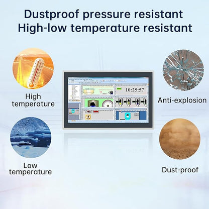 15.6-Inch Touchscreen Monitor, Ratio 16:9 Embedded Industiral Touch Screen