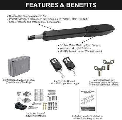 JUJIANG Automatic Gate Opener