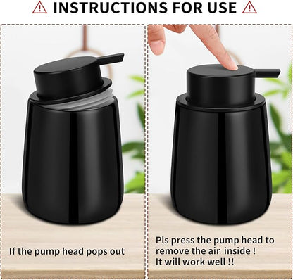 Soap Foaming Dispenser Ceramic