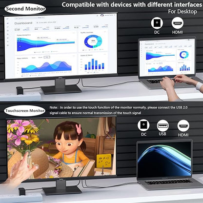 27 Inch 2K 165Hz Gaming Touch Screen Computer Monitor