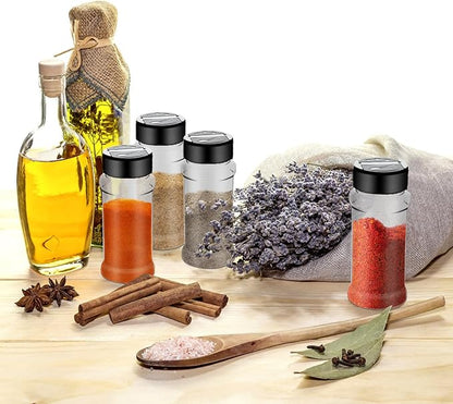 Ysglory 36 Pack 3 Oz Plastic Spice Jars Bottles Empty Seasoning Bottles