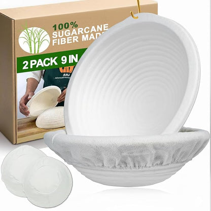 9 Inch Pulp Sourdough Banneton Bread Proofing Basket