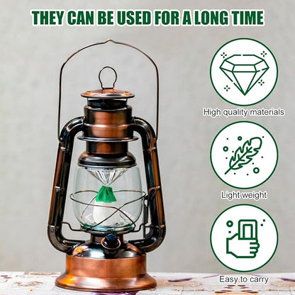 30Pcs Lantern Mantles, U Shape Mantles for Propane Lantern, Propane Lanterns Mantles for Outdoor Camping Lantern Natural, Gas Lantern Covers Mantles for Lantern