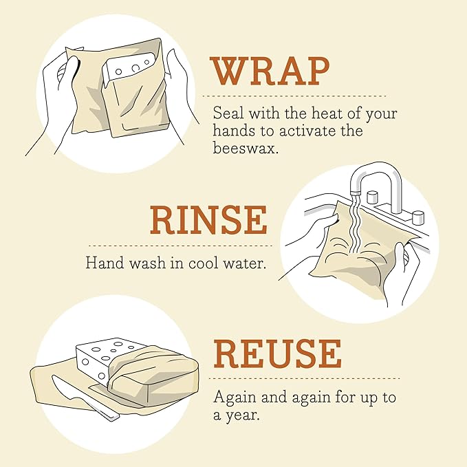 Bee's Wrap Beeswax Wraps for Food