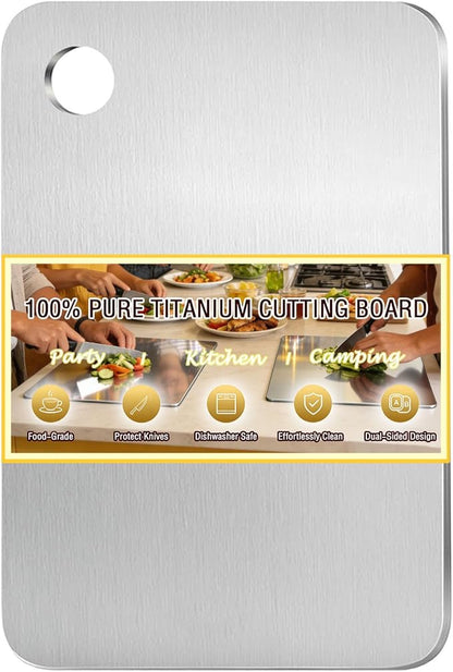 100% Pure Titanium Cutting Board, Titanium Cutting Boards