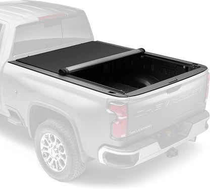 RealTruck TruXedo Pro X15 Soft Roll Up Truck Bed Tonneau Cover | 1472201 | Fits 2014 - 2018, 2019 Limited/Legacy Chevy/GMC Silverado/Sierra 1500, 2015-19 2500/3500HD 8' 2" Bed (97.8")